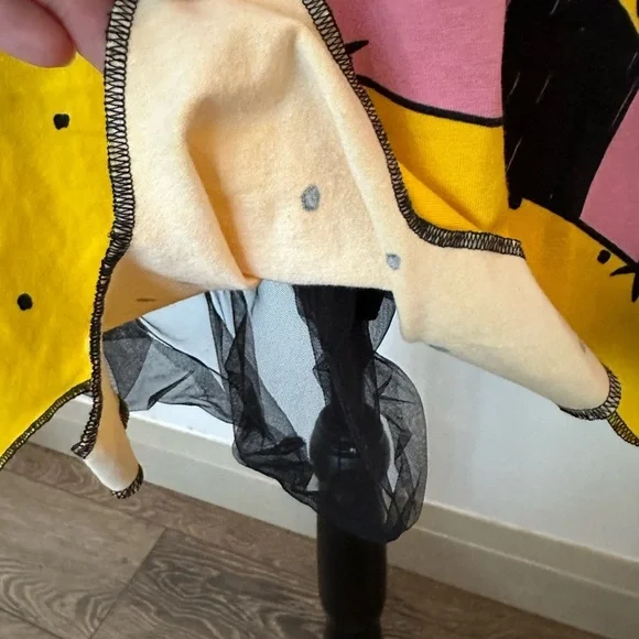 SOLD Tim Burton‘s Disney the nightmare before Christmas patchwork dress SZ M - Picture 3 of 6